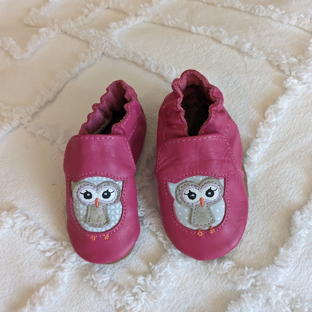 Robeez infant shoes. 0-6 Months